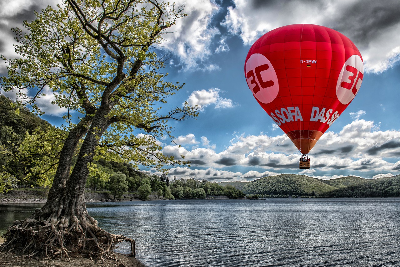 Ballon lumineux extérieur : impact visuel et utilisation dans les